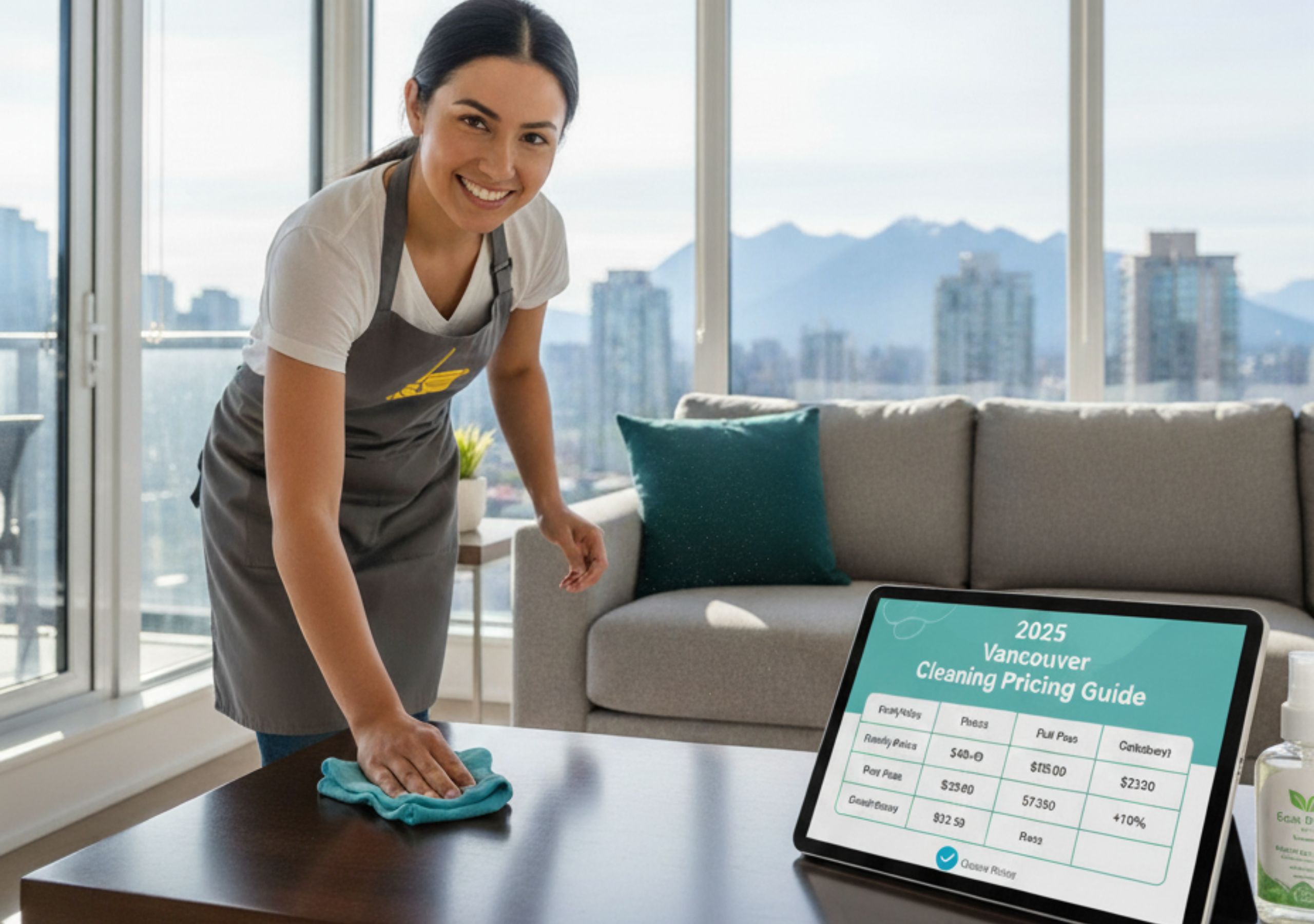 How Much Does a Home Cleaning Service Cost in Vancouver? 2025 Pricing Guide
